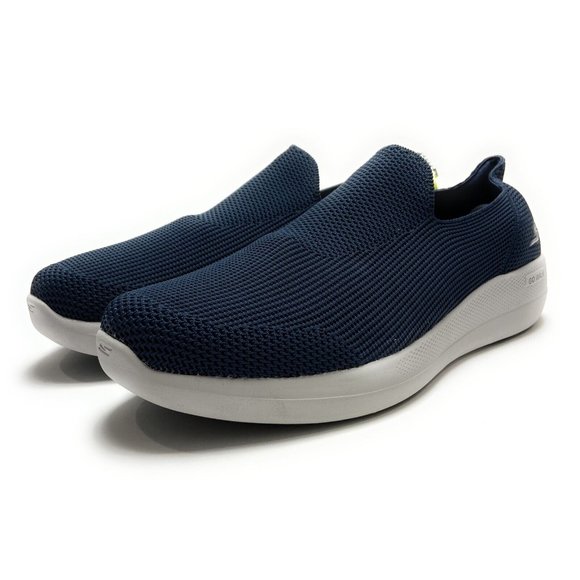 Skechers Men's Go Walk Stability Good Year Outsoles Navy Slip On Shoes Size 14 M - Picture 6 of 9